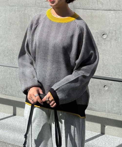 「AS KNOW AS plus」 長袖ニット FREE ブラック系その他 レディース_画像9