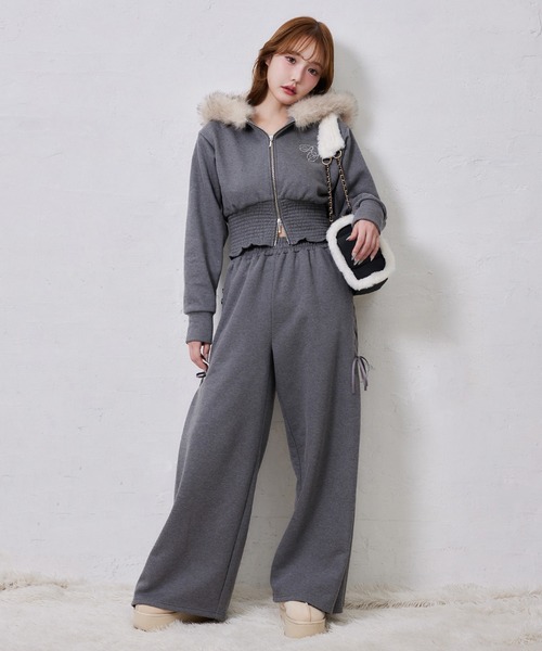 one after another NICE CLAUP パーカー セットアップ対応可/ファー