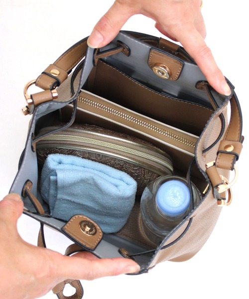 MIAN（ミアン） 」 2WAYバッグ FREE サックスブルー レディース