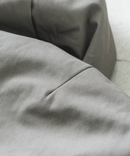 グレー コットン ジャンパー セール】SHIPS Colors:〈洗濯機可能〉スタンドカラー ブルゾン