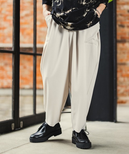 「Casper John」 パンツ MEDIUM ブラック メンズ_画像6