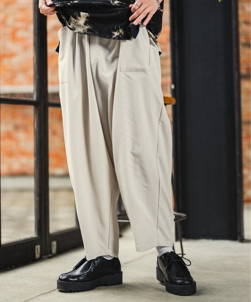 「Casper John」 パンツ MEDIUM ブラック メンズ_画像7