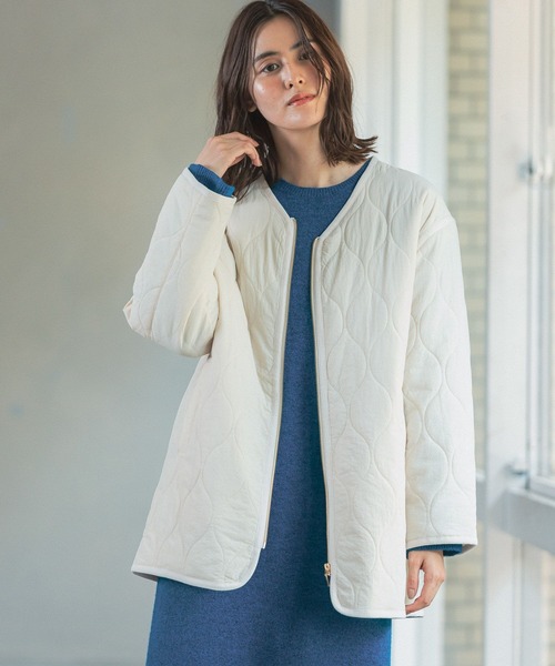 「LEPSIM」 ジャケット MEDIUM カーキ レディース_画像3