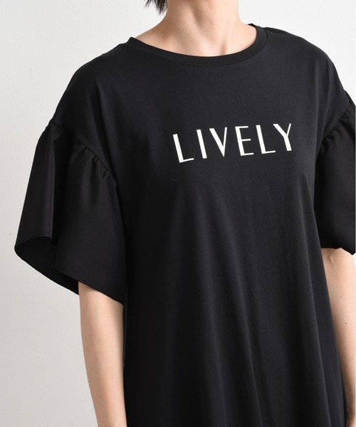 「INTERPLANET」 7分袖ワンピース FREE ブラウン レディース_画像3