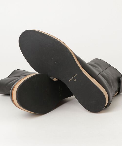 「pelleterno」 ショートブーツ 39 ブラック レディース_画像3