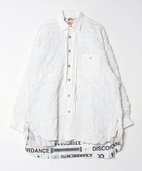 children of the discordance ホワイトシャツ　サイズ3 ONE DAY KMC シャツ Children of the discordance / OVERSISED