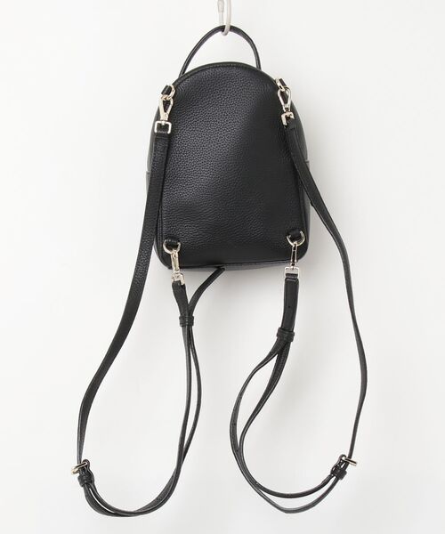 【未使用】kate spade リュック バッグパック レザー ブラック kate spade NEW YORK（ケイト・スペード ニューヨーク） リュック