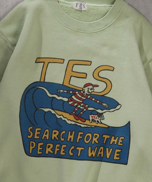 「The Endless Summer」 スウェットカットソー X-LARGE ミント メンズ_画像5