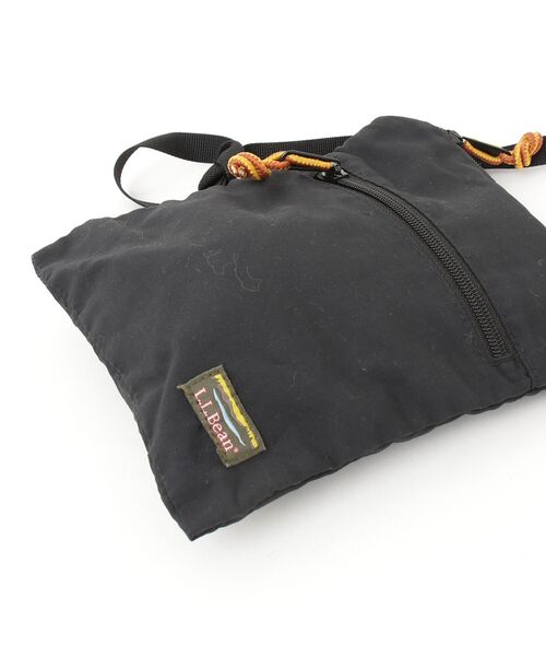 「L.L.Bean」 ワンポイントショルダーバッグ - ブラック メンズ_画像3