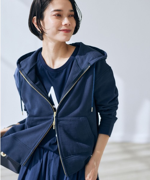 「BARNYARDSTORM」 ジップアップパーカー 0 グレー レディース_画像7