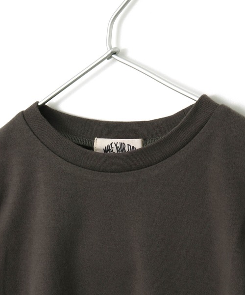 「MAKE YOUR DAY」 「KIDS」長袖カットソー 150 アイボリー キッズ_画像4