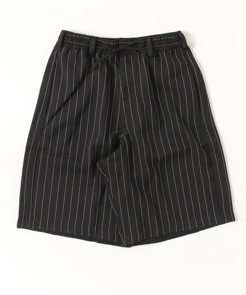 Y-3 パンツ PINSTRIPE SPORT UNIFORM SHORTS メンズ : ZOZOTOWN Yahoo