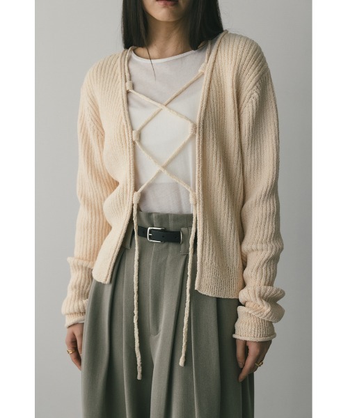 完売品　stylemixer レースアップニット STYLEMIXER（スタイルミキサー） ニット セーター レースアップ