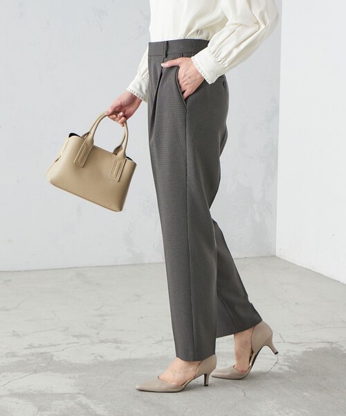 SHIPS（シップス） スラックス 36 ネイビー レディース : ZOZOTOWN