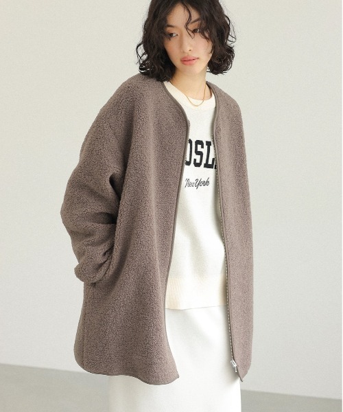 LEPSIM（レプシィム） コート FREE モカ レディース : ZOZOTOWN Yahoo