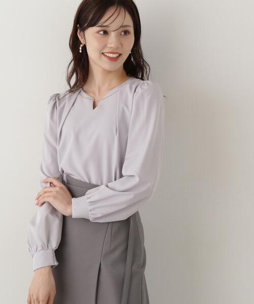 「PROPORTION BODY DRESSING」 長袖ブラウス MEDIUM ホワイト レディース_画像6