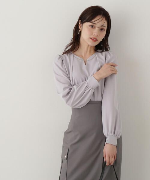 「PROPORTION BODY DRESSING」 長袖ブラウス MEDIUM ホワイト レディース_画像7