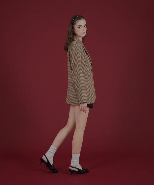 「Mili affinity」 テーラードジャケット FREE ベージュ レディース_画像5