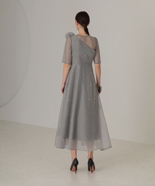 「Leja」 ノースリーブワンピース MEDIUM ブルー レディースの画像
