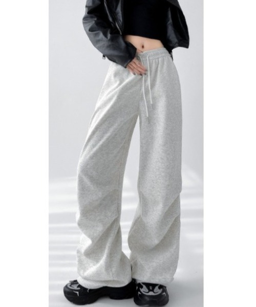 「Mela」 スウェットパンツ X-LARGE ライトグレー レディース_画像7