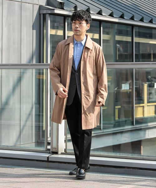 【新品タグ付き】URBAN RESEARCH タイプライターステンカラーコートM URBAN RESEARCH ROSSO MEN ステンカラーコート コート 「撥水」タイプ