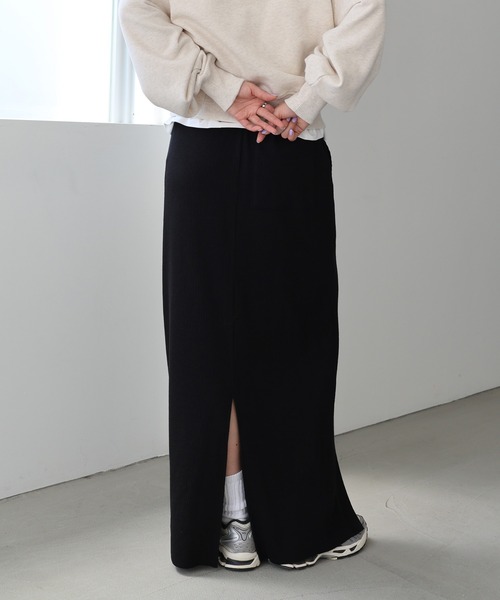 「ANME」 タイトスカート L ベージュ系その他 レディース_画像8