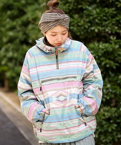 「チチカカ」 ブルゾン FREE グリーン レディース_画像8