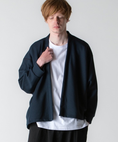 「rehacer」 カーディガン LARGE ネイビー メンズ_画像2