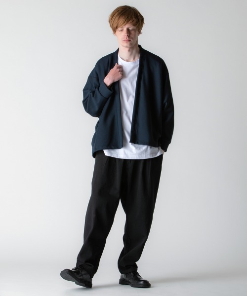 「rehacer」 カーディガン LARGE ネイビー メンズ_画像8