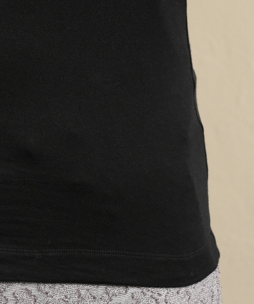 「EPOCA UOMO」 半袖Tシャツ 48 チャコールグレー メンズ_画像2