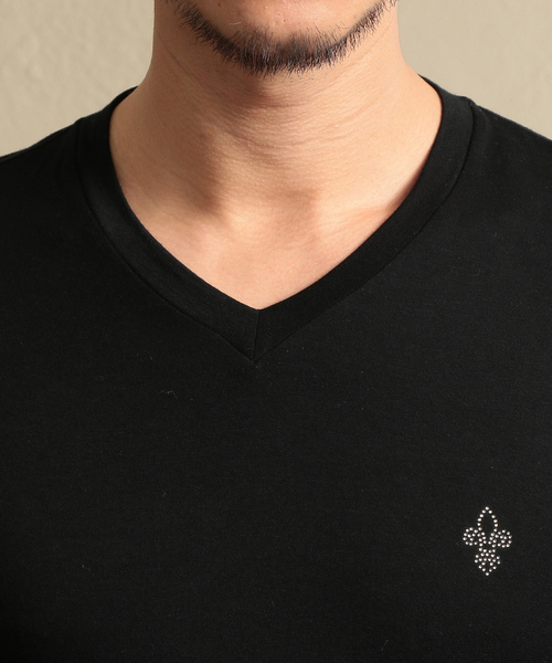 「EPOCA UOMO」 半袖Tシャツ 48 チャコールグレー メンズ_画像9