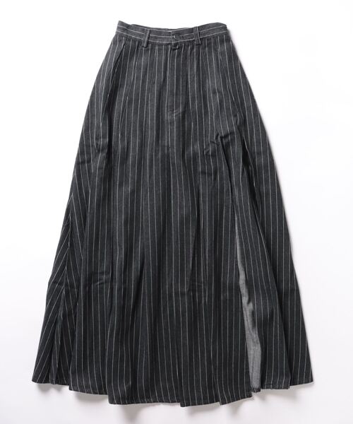 「EVRIS」 デニムスカート MEDIUM ブルー レディース_画像2