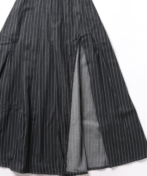 「EVRIS」 デニムスカート MEDIUM ブルー レディース_画像4