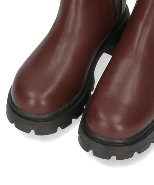 「ORiental TRaffic」 ショートブーツ LL レッド レディース_画像4