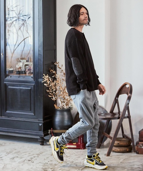 「CAMBIO」 スウェットパンツ M チャコールグレー メンズ_画像5