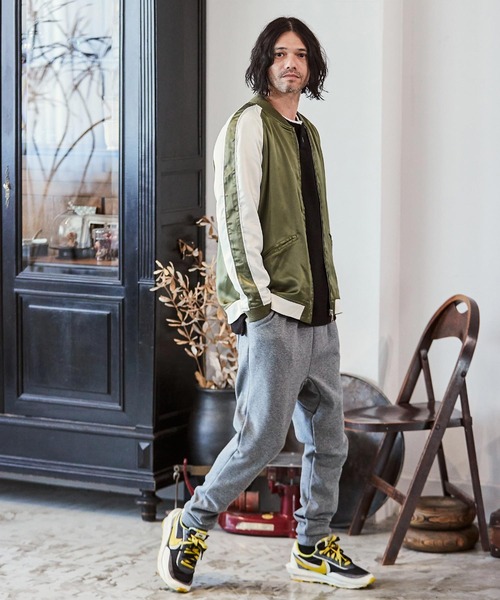 「CAMBIO」 スウェットパンツ M チャコールグレー メンズ_画像7