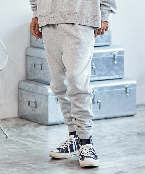 「CAMBIO」 スウェットパンツ M チャコールグレー メンズ_画像9