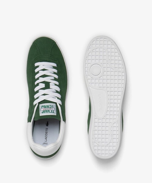 「LACOSTE」 ローカットスニーカー 28.0cm グリーン メンズ_画像3