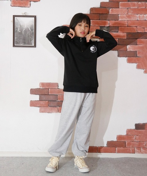 「RAT EFFECT」 「KIDS」スウェットパンツ 160 チャコールグレー キッズ_画像5