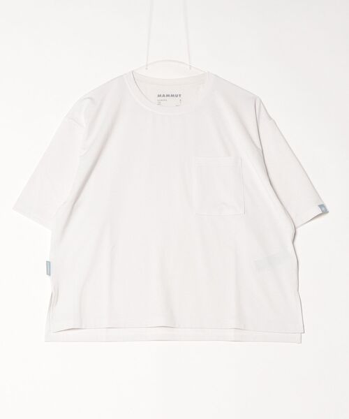 新品未使用　MAMMUT カットソー　Sサイズ MAMMUT（マムート） tシャツ 「速乾」QD ロゴ プリント ロングスリーブ
