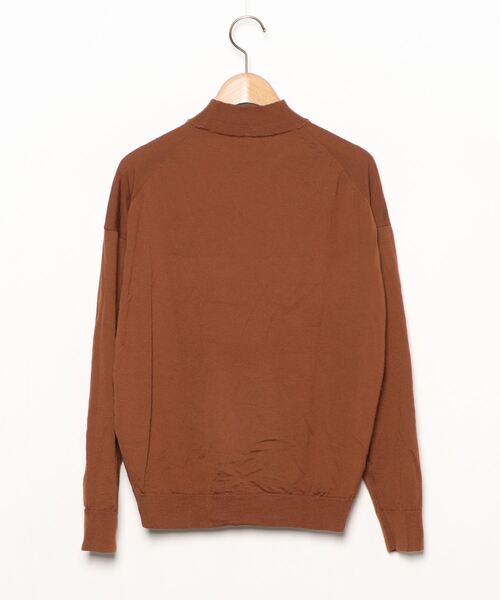 「Morris & Sons」 長袖ニット 0 ブラウン レディース_画像2