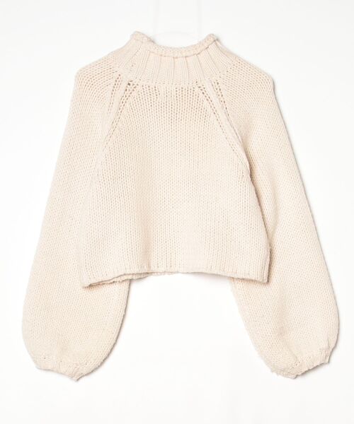 「Ungrid」 長袖ニット FREE アイボリー レディース_画像2