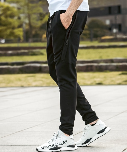 「1PIU1UGUALE3 RELAX 」 スウェットパンツ S ブラック メンズ_画像2