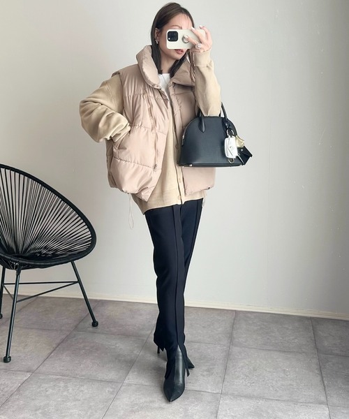 「Ada.」 ベスト FREE グレー レディース_画像5