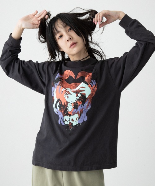 TXA tシャツ 田中かえ L/S T-shirt メンズ レディース : ZOZOTOWN