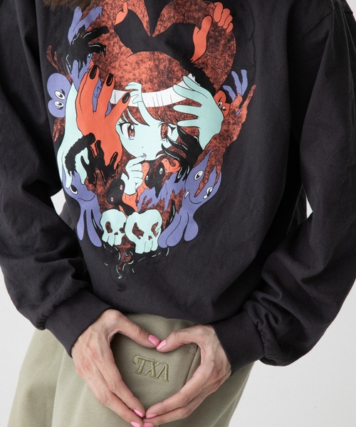 TXA tシャツ 田中かえ L/S T-shirt メンズ レディース : ZOZOTOWN
