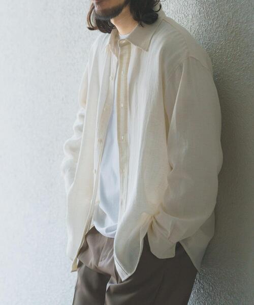 ITEMS URBANRESEARCH（アイテムズ アーバンリサーチ） シャツ リネン
