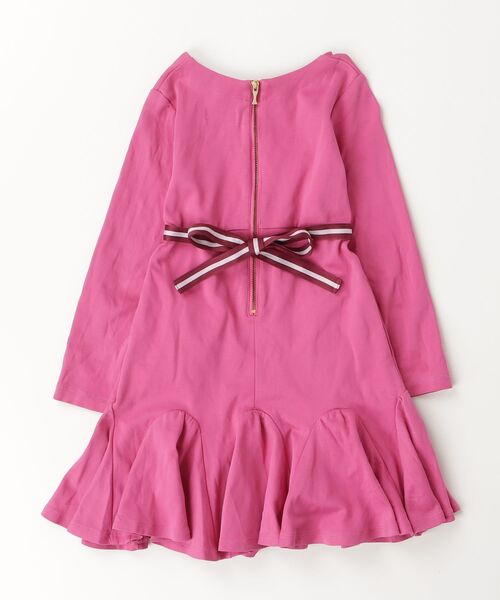 「kate spade new york」 「KIDS」長袖ワンピース 120 ピンク キッズ_画像2