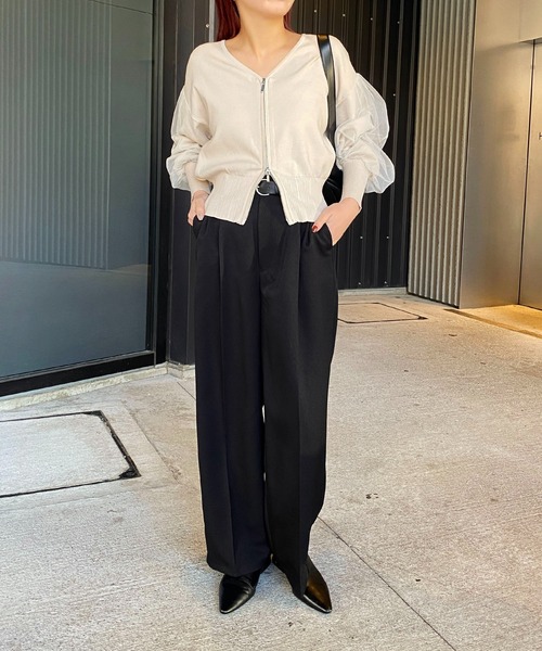 「CAPRICIEUX LE'MAGE」 パンツ 36 ベージュ レディース_画像10