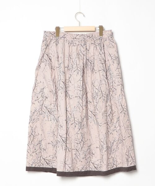 「Sunny clouds」 レースフレアスカート 3L ピンク レディース_画像2